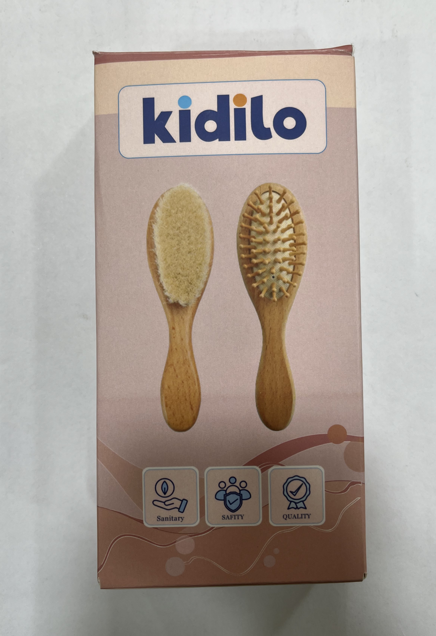 ست دو تکه برس چوبیKidilo