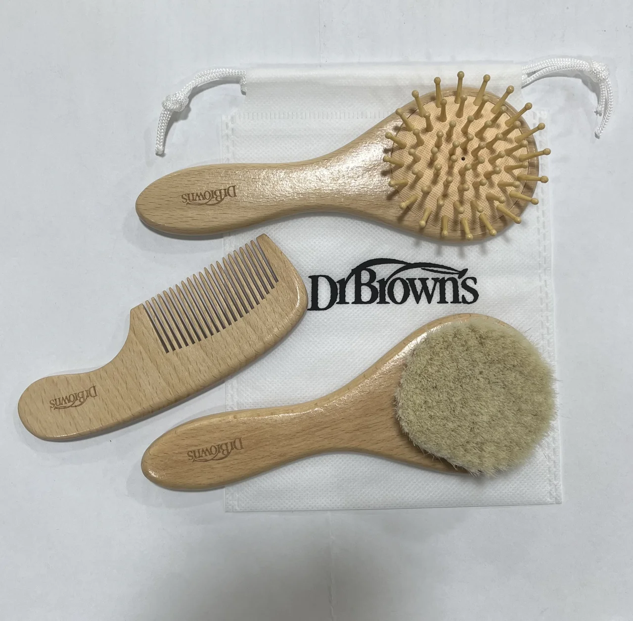 ست شانه برس 3 عددی Dr Browns